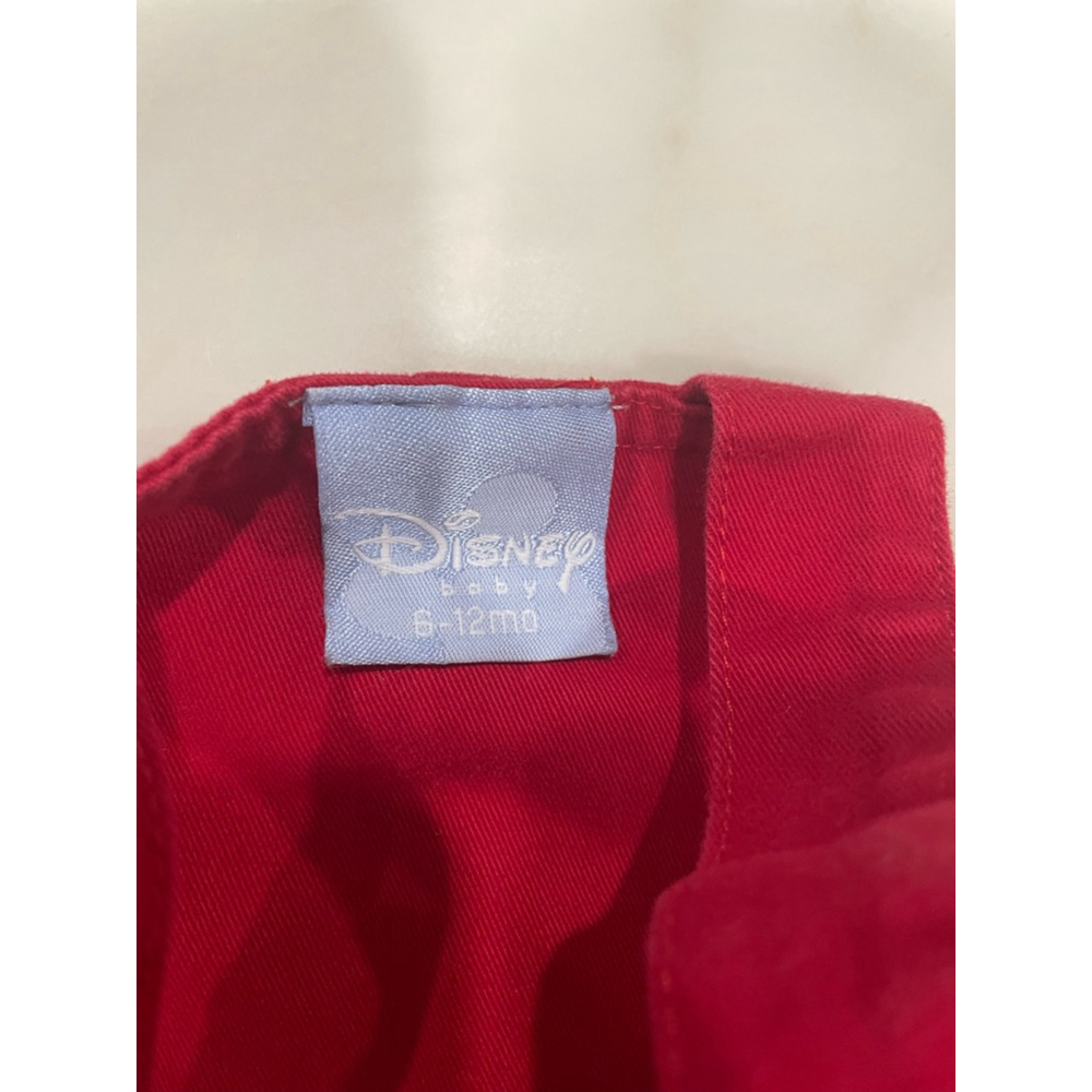 Vintage Baby Disney Winnie the Pooh Piglet Jumper Overall Dress 6 12 mo Nautical - Picture 3 of 6